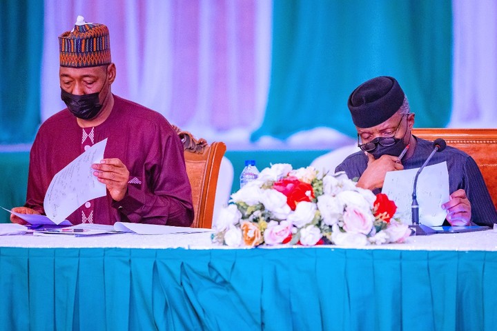 POLITICS: Osinbajo, Governors, Others On FG’s Blue Economy Committee