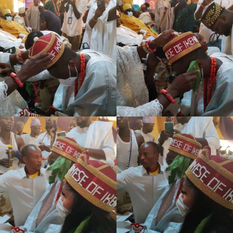 CONGRATULATIONS: OMG Bags Chieftaincy Title As Aare Tayese Of Ikenne