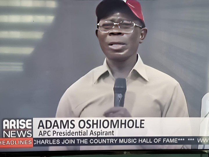 2023: Oshiomhole Declares For Presidency, Vows To Create 20 Million Jobs, End Insecurity, ASUU Strike