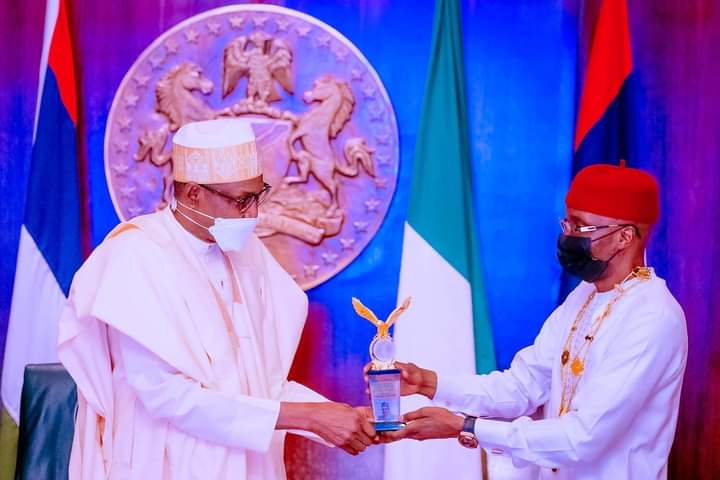 BREAKING NEWS: President Buhari Bags Global Integrity, Anti-Corruption Award Of Excellence