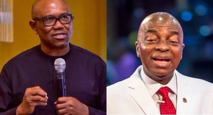 2023: Peter Obi Visits Bishop Oyedepo, Sparks Reactions