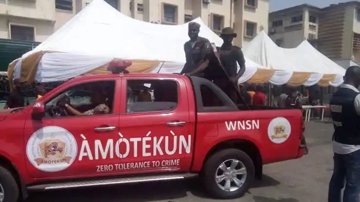 JUST IN: Amotekun Arrests Weed Sellers Fighting Over Customers In Ogun