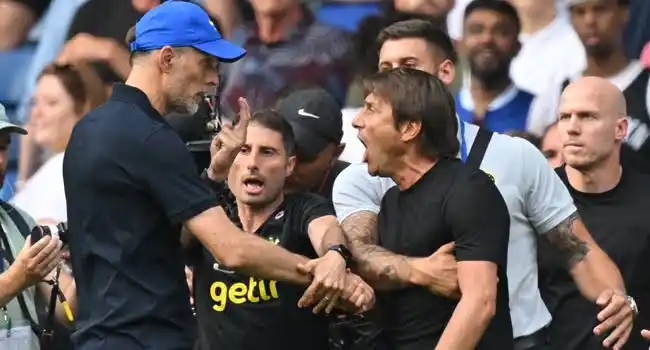 SPORT! FOOTBALL: Thomas Tuchel And Antonio Conte Charged By FA After Chelsea Vs Tottenham Clash