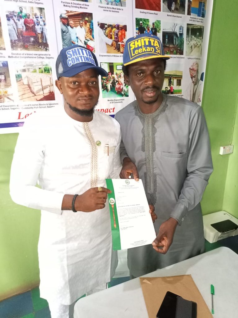 OGHA 2023: Ogun Lawmaker Representing Sagamu 1 State Constituency, Hon. Segun Shitta Appoints Hon. Habeeb Ajetumobi – (AJE) As His Campaign DG