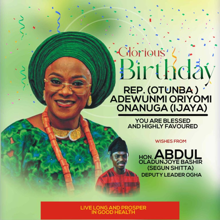 Ogun Deputy Leader, Hon. Segun Shitta Celebrates Ijaya On Her Birthday Anniversary