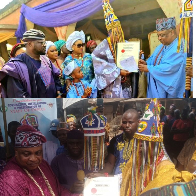 SAGAMU MONARCH: Remo Youth Association – RYA, Felicitates With The New Alagura Of Agura And Atawa Of Latawa