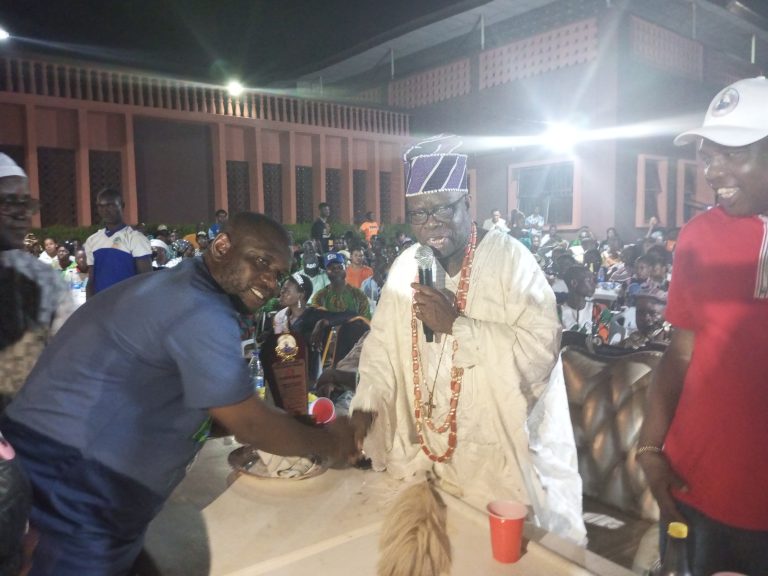 2023 OBARUWA FESTIVAL: Ewusi Of Makun Land Conferred “Aare Omo Akin” Chieftaincy Tittle On Ikenga, At The 25th Obaruwa Festival