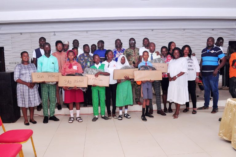 2023 YETTYCHERRY INITIATIVES SPELLING BEE COMPETITION: Awonuga Abdulazeez And Tailorson Chukwuma, Emerged Champion Of The Competition From Junior & Secondary School Category, Respectively