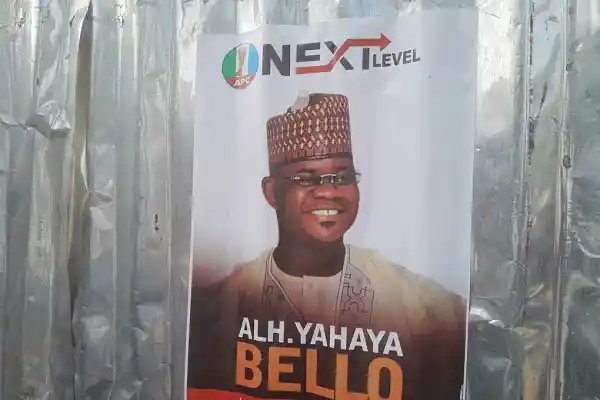 Posters Of Yaya Bello Flood Abuja, Set To Displace Ganduje As APC National Chairman 