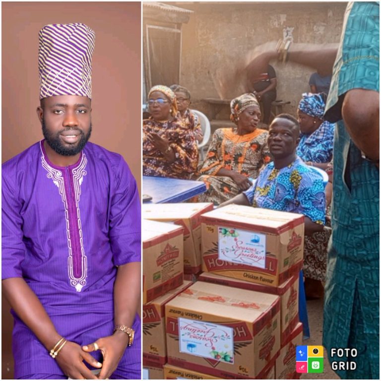 POLITICS: Niyifola Donates Food Items To Sagamu (Makun) Constituency 2, And FAECO Political Foundation