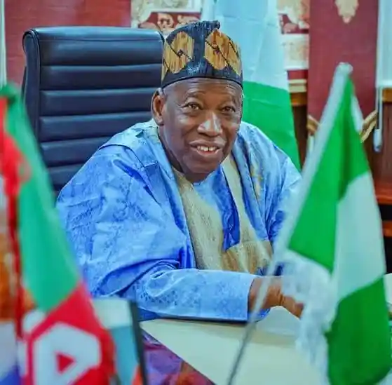 POLITICS: Ganduje Explain Reasons Why APC Is Building Church In National Secretariat 