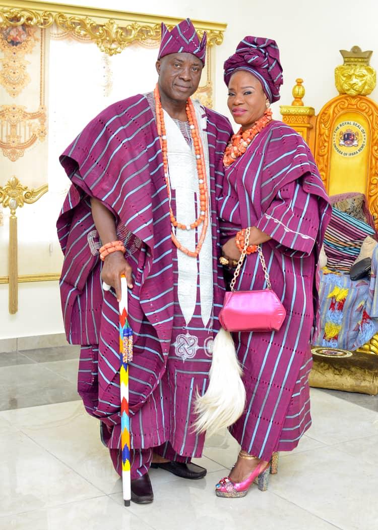 Onipara Of Ipara Remo, Alayeluwa Oba Taiwo Taiwo (Amororo II) Commiserate With Solanke’s Family