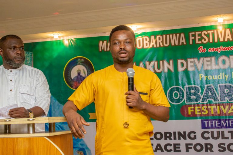 Ogun Sagamu Based News Publisher, Lahbash, Felicitates With Oba Ewusi And All Makun Indigenes On The Occasion Of 26th Obaruwa Festival, Harps On Economic Prosperity 