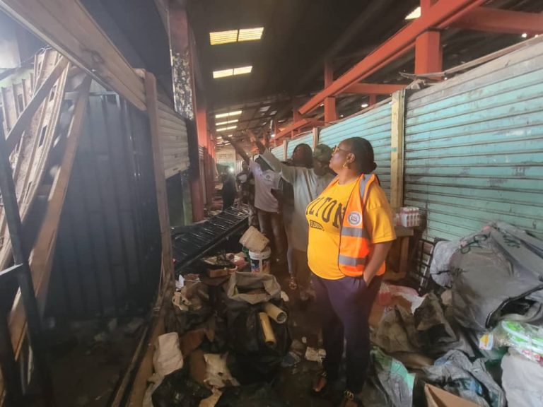 Fire Outbreak Destroy Shops, Properties, Multi-million Naira Goods In Ogun Market