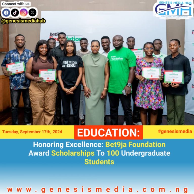 Honoring Excellence: Bet9ja Foundation Award Scholarships To 100 Undergraduate Students