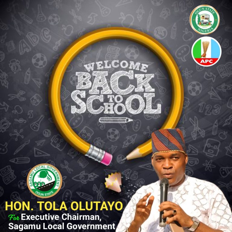 Back To School: Sagamu LG Chairman To-Be, Hon. Tola Olutayo, Extends Greetings To Students, And Others, Vows To Enhance More Educational Opportunities 