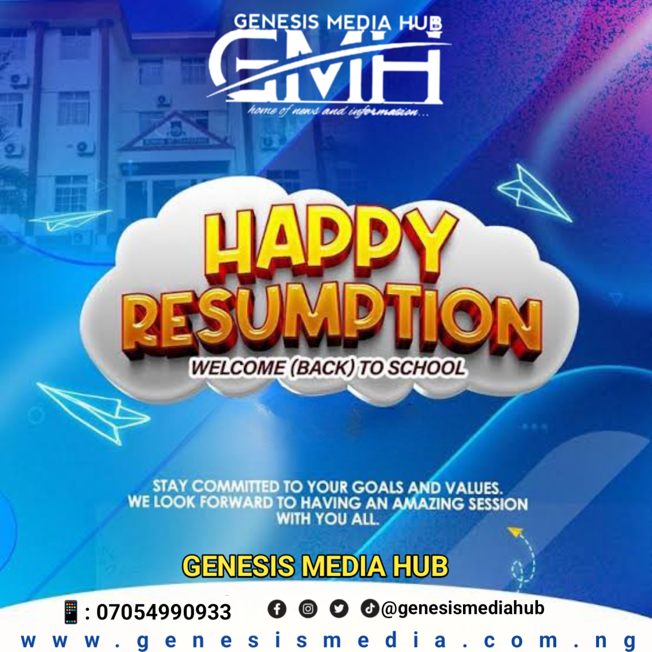 Genesis Media Hub Welcomes Students Back To School, Promises More ...