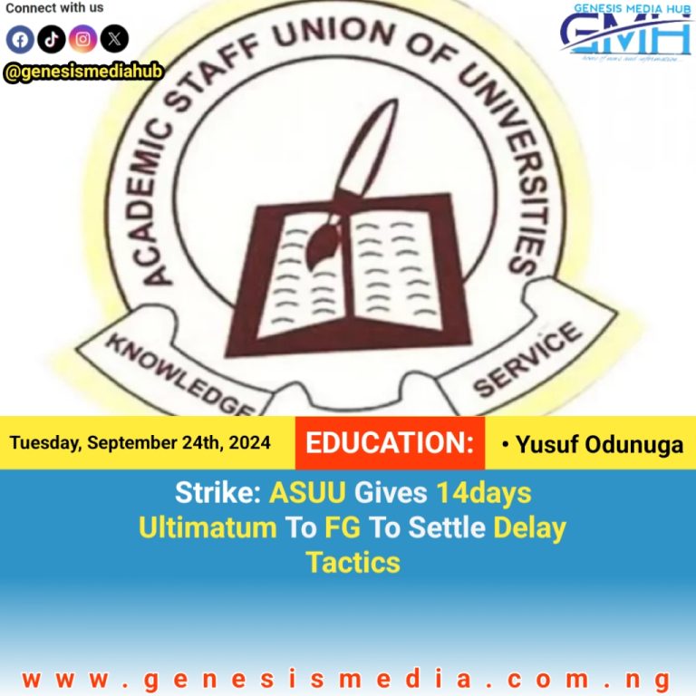 Strike: ASUU Gives 14 Days Ultimatum To FG To Settle Delay Tactics